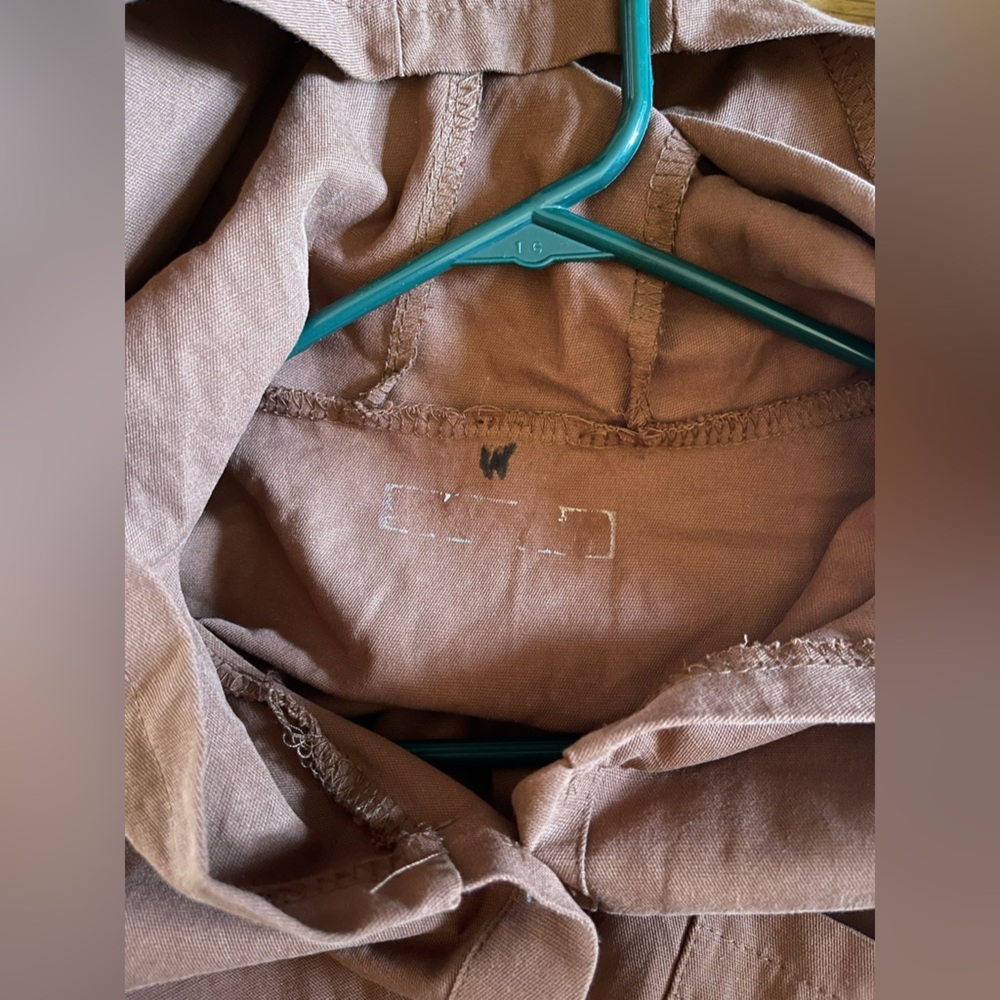 brown jumpsuit with hood and pockets (Ghost Busters Costume?) - Picture 4 of 7